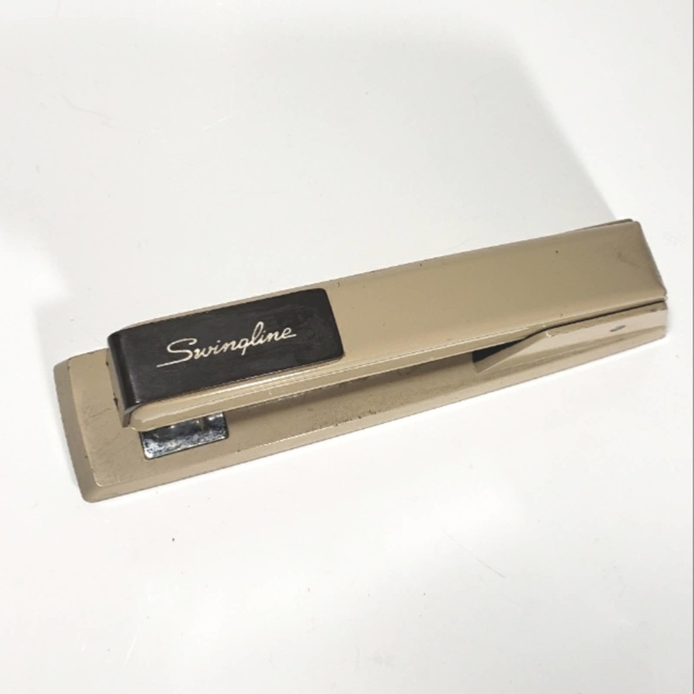 Swingline Classic Vintage Heavy-duty Tan Brown Metal Stapler